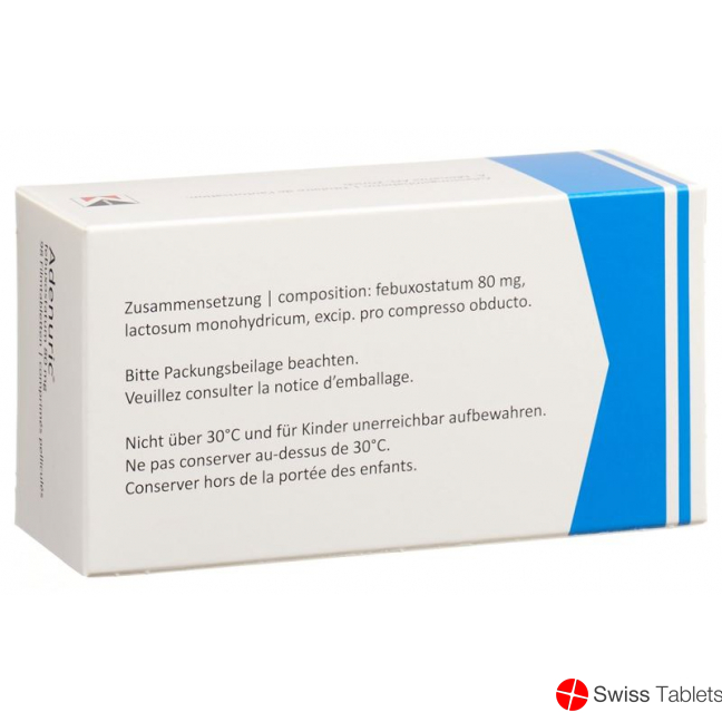 Adenuric Filmtabletten 80mg 98 Stück buy online