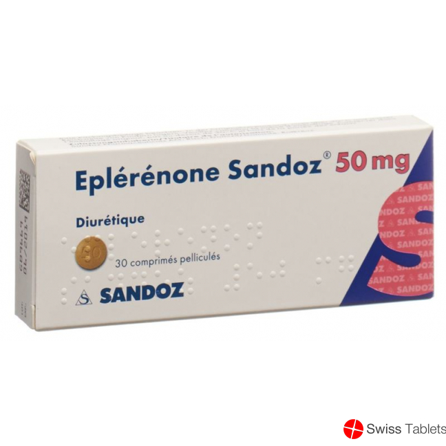 Eplerenon Sandoz Filmtabletten 50mg 30 Stück buy online