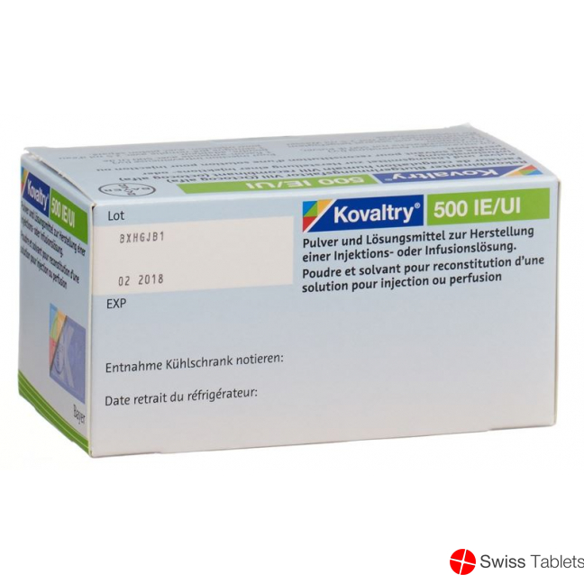 Kovaltry Trockensubstanz 500 Ie C Solv Durchstechflasche buy online
