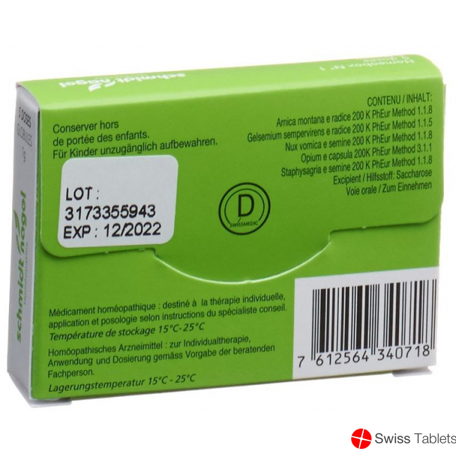 Sn Homeobox 1 Globuli Schachtel 5 Tube 1g buy online