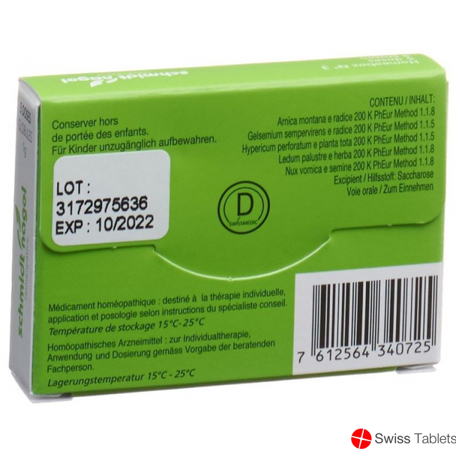 Sn Homeobox 3 Globuli Schachtel 5 Tube 1g buy online