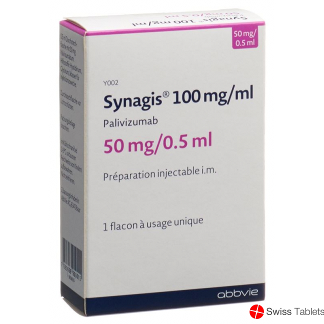 Synagis Injektionslösung 50mg/0.5ml Durchstechflasche buy online