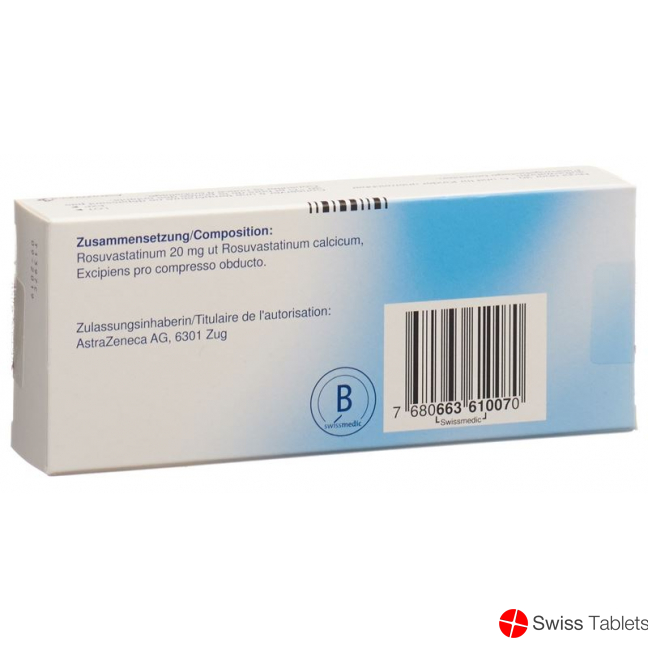 Crestastatin Filmtabletten 20mg 30 Stück buy online