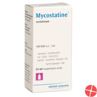 Mycostatin Suspension 100000 E/ml 24ml
