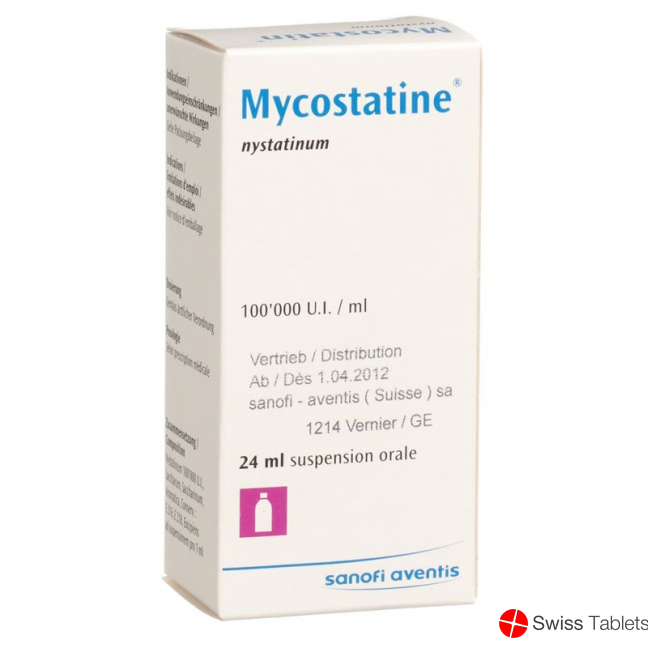 Mycostatin Suspension 100000 E/ml 24ml buy online