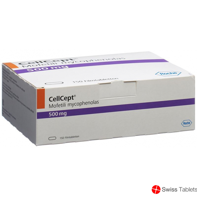 Cellcept Filmtabletten 500mg 150 Stück buy online