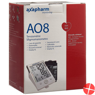 Axapharm Ao8 upper arm blood pressure monitor