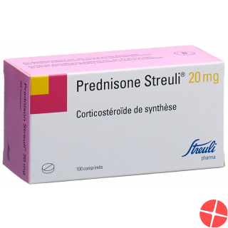 Prednison Streuli Tabletten 20mg 100 Stück