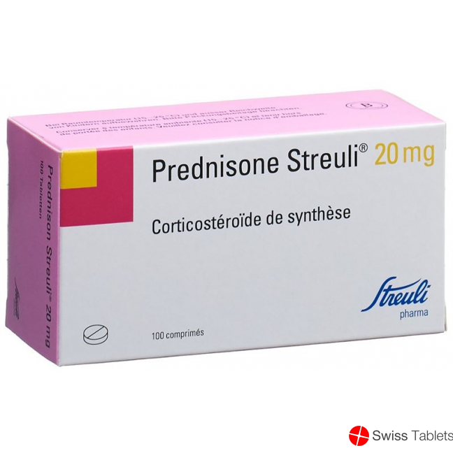 Prednison Streuli Tabletten 20mg 100 Stück buy online