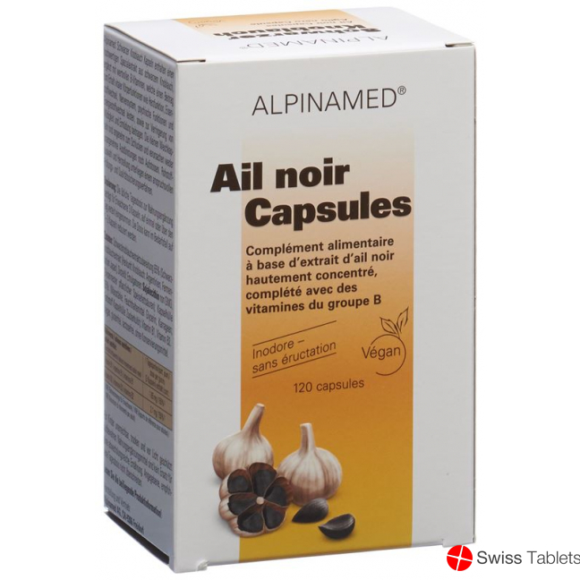 Alpinamed Black Garlic Capsules 120 pieces buy online