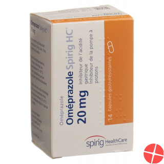 Omeprazol Spirig HC Kapseln 20mg (neu) Dose 14 Stück