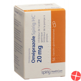 Omeprazol Spirig HC Kapseln 20mg (neu) Dose 56 Stück