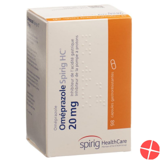 Omeprazol Spirig HC Kapseln 20mg (neu) Dose 98 Stück