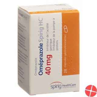 Omeprazol Spirig HC Kapseln 40mg (neu) Dose 28 Stück