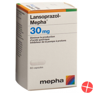Lansoprazol Mepha Kapseln 30mg Flasche 60 Stück