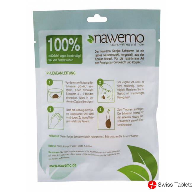 Nawemo Konjac Sponge Aloe Vera buy online
