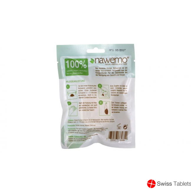 Nawemo Konjac Sponge Pure buy online