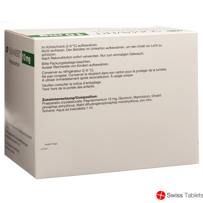 Somavert Trockensubstanz 10mg C Solv (fertspr) 30 Stück buy online