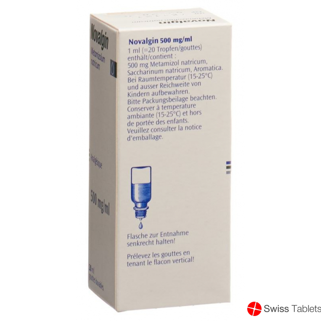 Novalgin Tropfen 0.5g/ml 20ml buy online