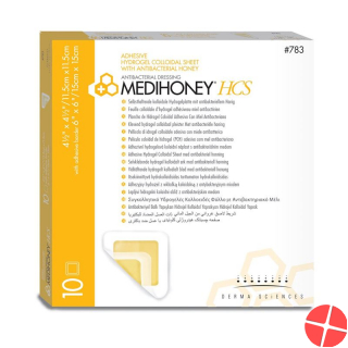 Medihoney Antibacterial Hcs 11x11cm Selbstk 10 Stück