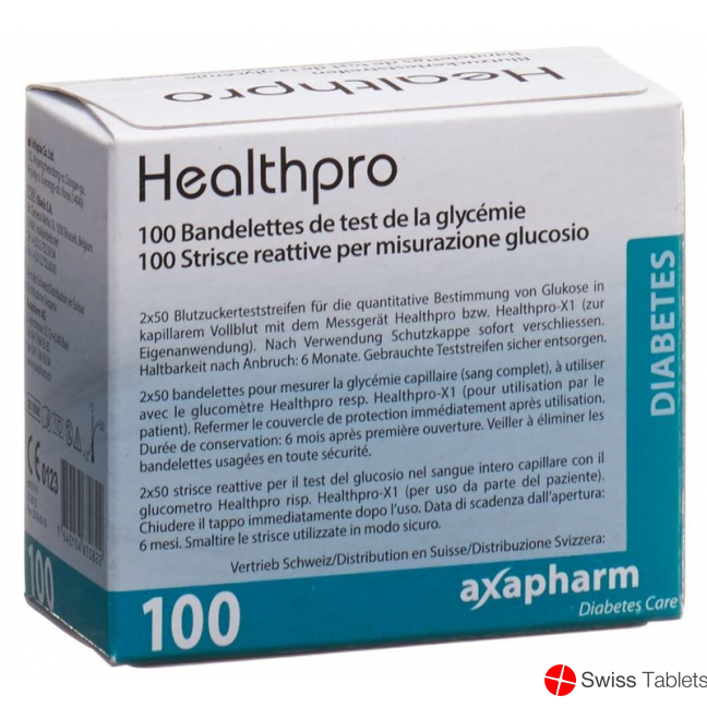 Healthpro Blutzucker-Teststreifen (neu) 100 Stück buy online