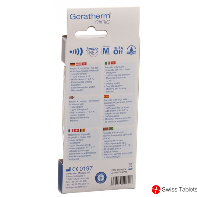 Geratherm Clinic clinical thermometer digital buy online