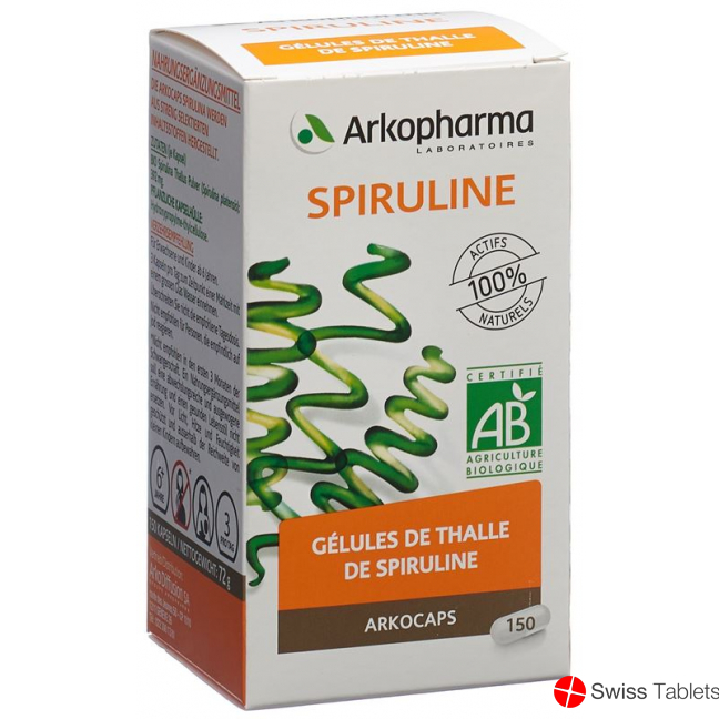 Arkocaps Spirulina Kapseln 150 Stück buy online