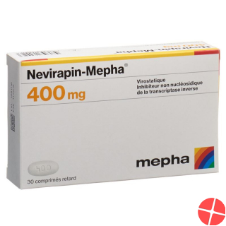 Nevirapin Mepha Retard Tablette 400mg Blister 30 Stück Nevirapin Mepha Retard Tablette 400mg Blister 30 Stück