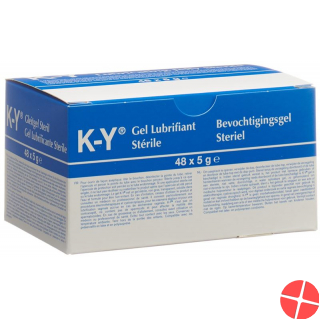 K Y Gelee Gleitmittel Steril (neu) 48x 5g