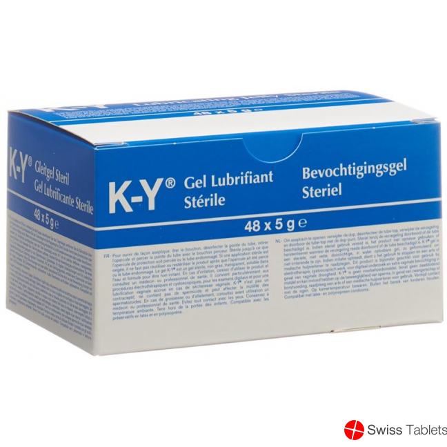 K Y Gelee Gleitmittel Steril (neu) 48x 5g buy online