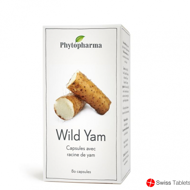 Phytopharma Wild Yam Kapseln 400mg 80 Stück buy online