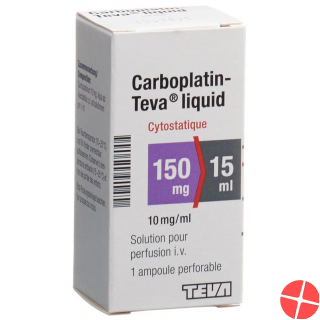 Carboplatin Teva Liquid 150mg/15ml Durchstechflasche