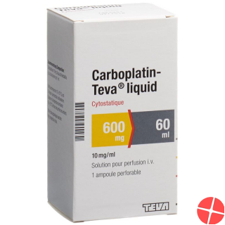 Carboplatin Teva Liquid 600mg/60ml Durchstechflasche