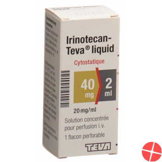 Irinotecan Teva Liquid 40mg/2ml Durchstechflasche