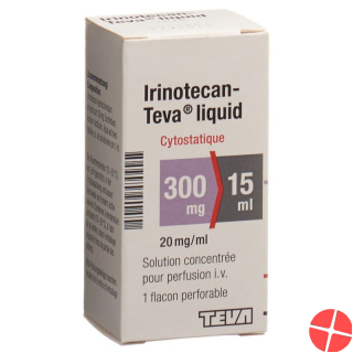 Irinotecan Teva Liquid 300mg/15ml Durchstechflasche
