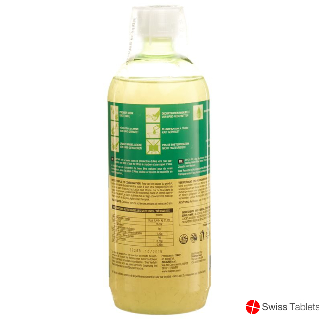 Zuccari Aloe Vera Saft Rein 1L buy online