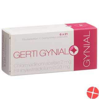 Gerti Gynial Filmtabletten 6x 21 Stück
