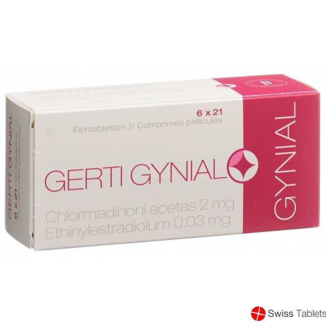 Gerti Gynial Filmtabletten 6x 21 Stück buy online