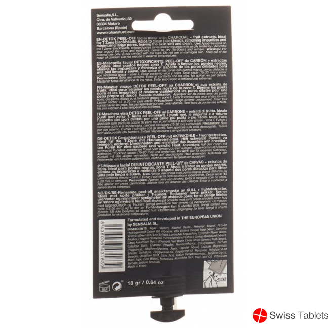 Iroha Detox Peel Off Mask Blackheads buy online