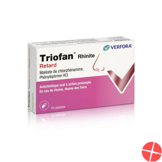 Triofan Rhinitis Retard Kapseln 10 Stück