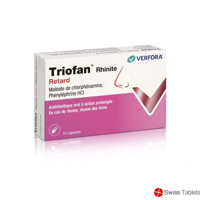 Triofan Rhinitis Retard Kapseln 10 Stück buy online