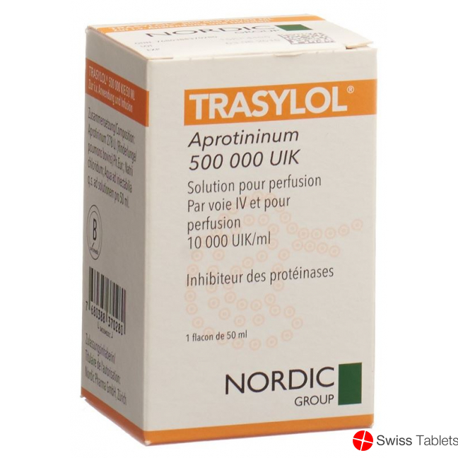 Trasylol Infusionslösung 500000 Kie Durchstechflasche 50ml buy online