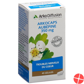 Arkocaps Weissdorn Kapseln 350mg 45 Stück