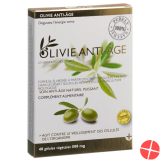 Olivie Anti-Age 500mg Gelules Vegetale 40 Stück
