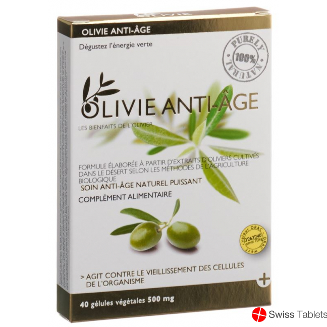 Olivie Anti-Age 500mg Gelules Vegetale 40 Stück buy online