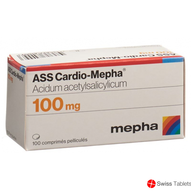 ASS Cardio Mepha Filmtabletten 100mg 100 Stück buy online