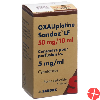 Oxaliplatin Sandoz Lf Infusionskonzentrat 50mg/10ml Vial