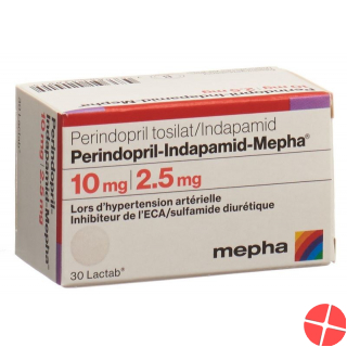 Perindopril Indapamid-Mepha 10/2.5 Dose 30 Stück