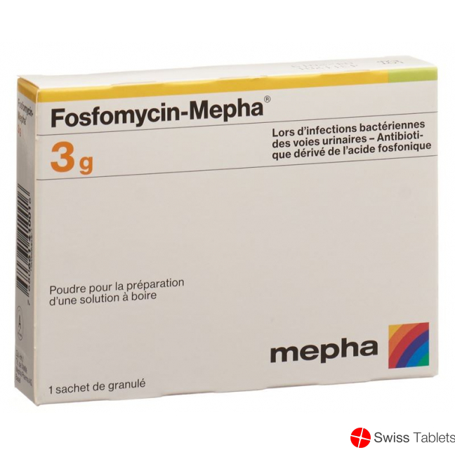 Fosfomycin Mepha 3g Pulver für Lösung Zum Einnehmen B buy online