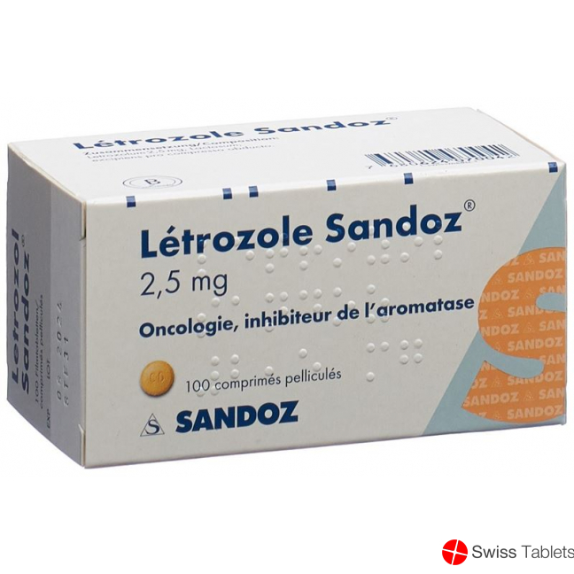 Letrozol Sandoz Filmtabletten 2.5mg 100 Stück buy online